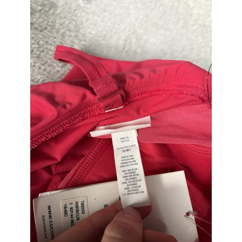 Contours by Coco Reef ShapeMaker One Piece Swimwear Bathing Suit Size 16 40C NEW - Picture 5 of 6